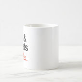 Tish and Assets - 財布を掴め コーヒーマグカップ (中央)
