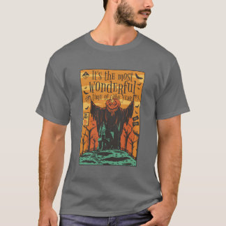Tishe Seasono Be Spooky Retro 80s Horror vintage Tシャツ