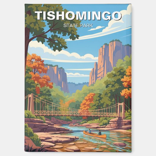 Tishomingo State Park Mississippi Travel マグネット (正面)
