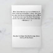 Tissotの「マギの旅」カード シーズンカード (内部)