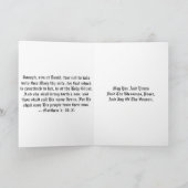 Tissotの「聖ヨセフの幻」の出現 シーズンカード (内部)