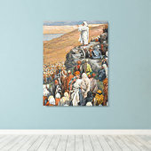 Tissot – ザサーモンオンザ山 キャンバスプリント (インサイチュ (ウッドフロア))