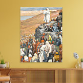 Tissot – ザサーモンオンザ山 キャンバスプリント (インサイチュ (リビング))