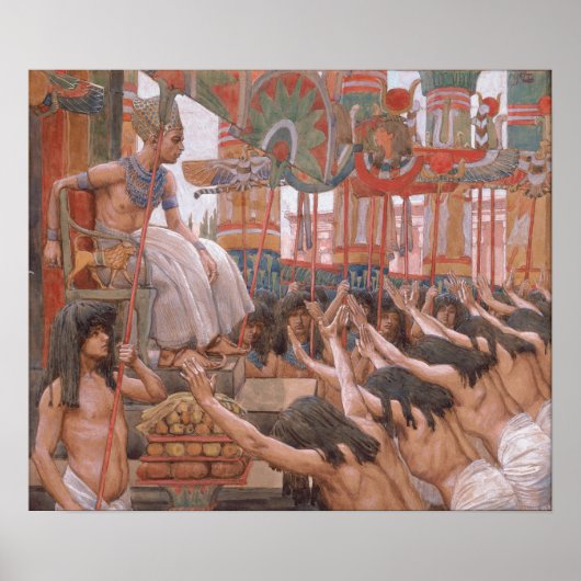 Tissot - ヨセフはエジプトに住んだ ポスター (正面)