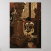 Tissot - In The Louvre 1883 ポスター (正面)