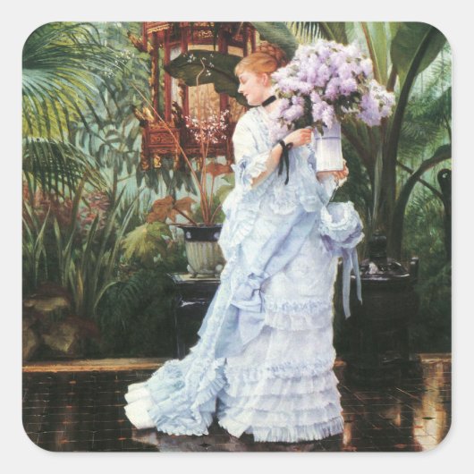 Tissot: Lilacs スクエアシール (正面)