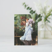 Tissot: Lilacs ポストカード (スタンド正面)