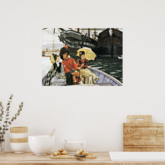 Tissot: Portsmouth Dockyardのアートワーク ポスター (キッチン)