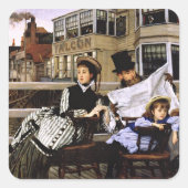 Tissot - Waiting for the Fairy, スクエアシール (正面)