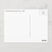 Tissot's The Artist's Ladeers ポストカード (裏面)