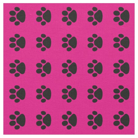 TISSU PATTES DE CHIEN/CHAT ファブリック (クローズアップ)