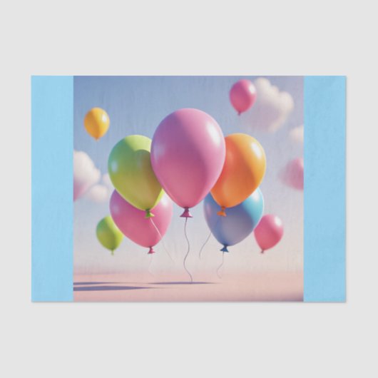 Tissue Paper (Balloons) 薄葉紙 (正面)