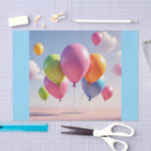 Tissue Paper (Balloons) 薄葉紙 (クラフト)