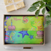 Tissue Paper Colorful Happy Birthday 薄葉紙 (ギフト)