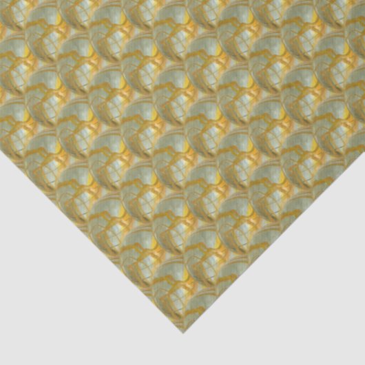 Tissue Paper - Golden Marbles 薄葉紙 (詳細)