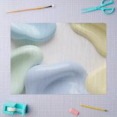 Tissue paper in stylish abstract graphic 薄葉紙 (クラフト)