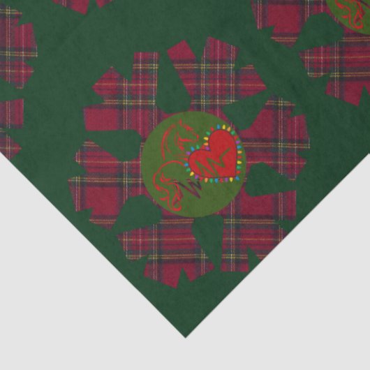 Tissue Paper Plaid Snowflake  薄葉紙 (詳細)