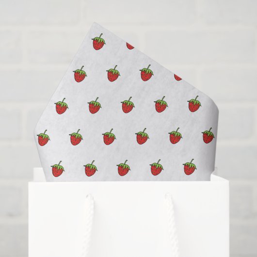 Tissue Paper Strawberry  薄葉紙 (ギフトバッグ)