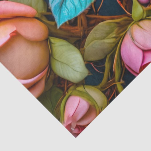 Tissue Paper (Vintage Roses) 薄葉紙 (詳細)