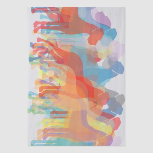 Tissue Paper With Great Danes 薄葉紙 (正面)