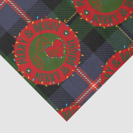 Tissue Paper with Merry & Bright Design 薄葉紙 (詳細)