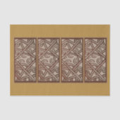 Tissue Paper with Unique Gold Design 薄葉紙 (正面)