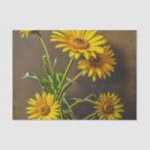 Tissue Paper (Yellow Daisies) 薄葉紙 (正面)