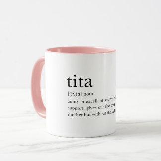 Titaの意味 フィリピン人のおばさんギフトマグ マグカップ