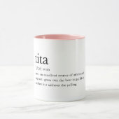 Tita Definition Filipino Aunt Gift Mug マグカップ (中央)