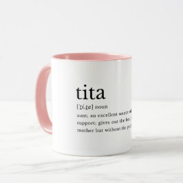 Tita Definition Filipino Aunt Gift Mug マグカップ