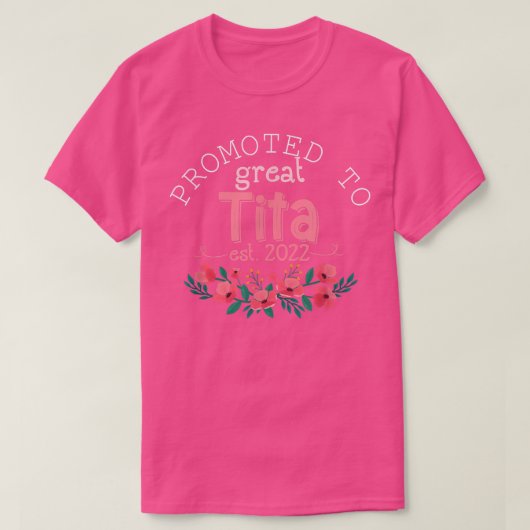 Tita Est 2022に昇格した初めての新しい祖母M Tシャツ (デザイン正面)
