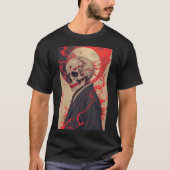 Titan Attack Japanese Anime Skull Reaper Gothic 02 Tシャツ (正面)