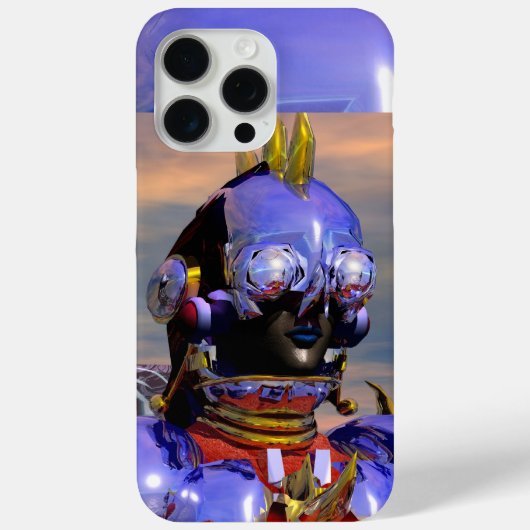 TITAN CYBORG,ブルージェムSF,サイエンスフィクション Case-Mate iPhoneケース (裏面)