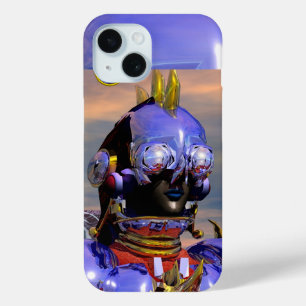 TITAN CYBORG,ブルージェムSF,サイエンスフィクション iPhone 15ケース