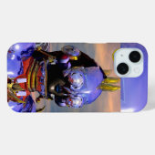 TITAN CYBORG，ブルージェムSF,サイエンスフィクション Case-Mate iPhoneケース (裏面 (横))