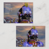 TITAN CYBORG Cybernetics、機械技術者サイエンスフィクション 名刺 (正面/裏面)