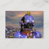 TITAN CYBORG Cybernetics、機械技術者サイエンスフィクション 名刺 (裏面)