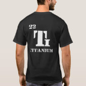 TITANE large white Tシャツ (裏面)