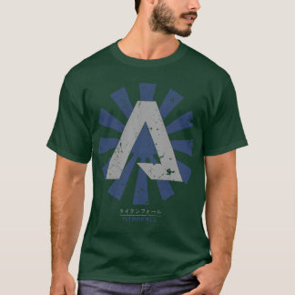Titanfall レトロ 日本 tシャツ
