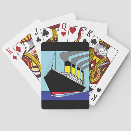 Titanic baralho トランプ (裏面)