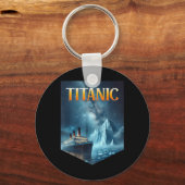 Titanic Cruise Ship Iceberg 1912 Rms Voyage Men Wo キーホルダー (正面)
