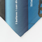 titanic dive フリースブランケット (角)