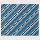 titanic dive ラッピングペーパー (フラット)