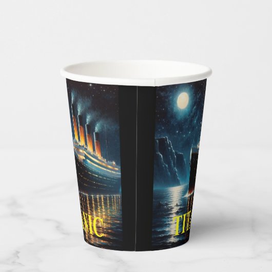 Titanic papieren beker 紙コップ (右)