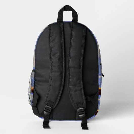 Titanic Ship backpack  プリントバックパック (裏面)