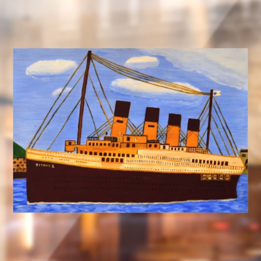 Titanic Window Cling  ウィンドウサイン (シート2)