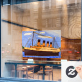 Titanic Window Cling  ウィンドウサイン (カフェ窓)