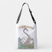 Titanosaurus Crossbody Bag The Titanic Lizard! クロスボディバッグ (裏面)