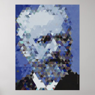 Titans of Music: Tchaikovsky Poster (Low poly) ポスター