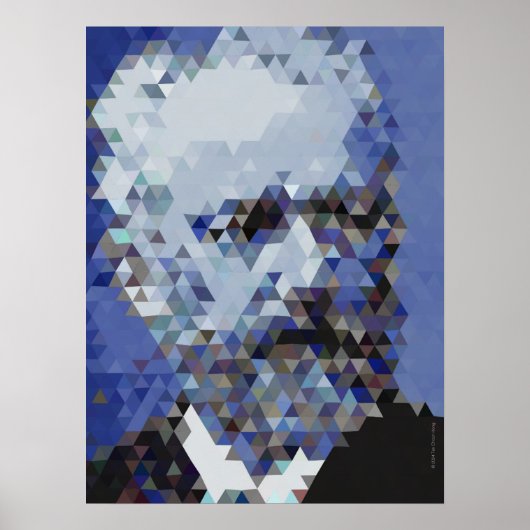 Titans of Music: Tchaikovsky Poster (Low poly) ポスター (正面)